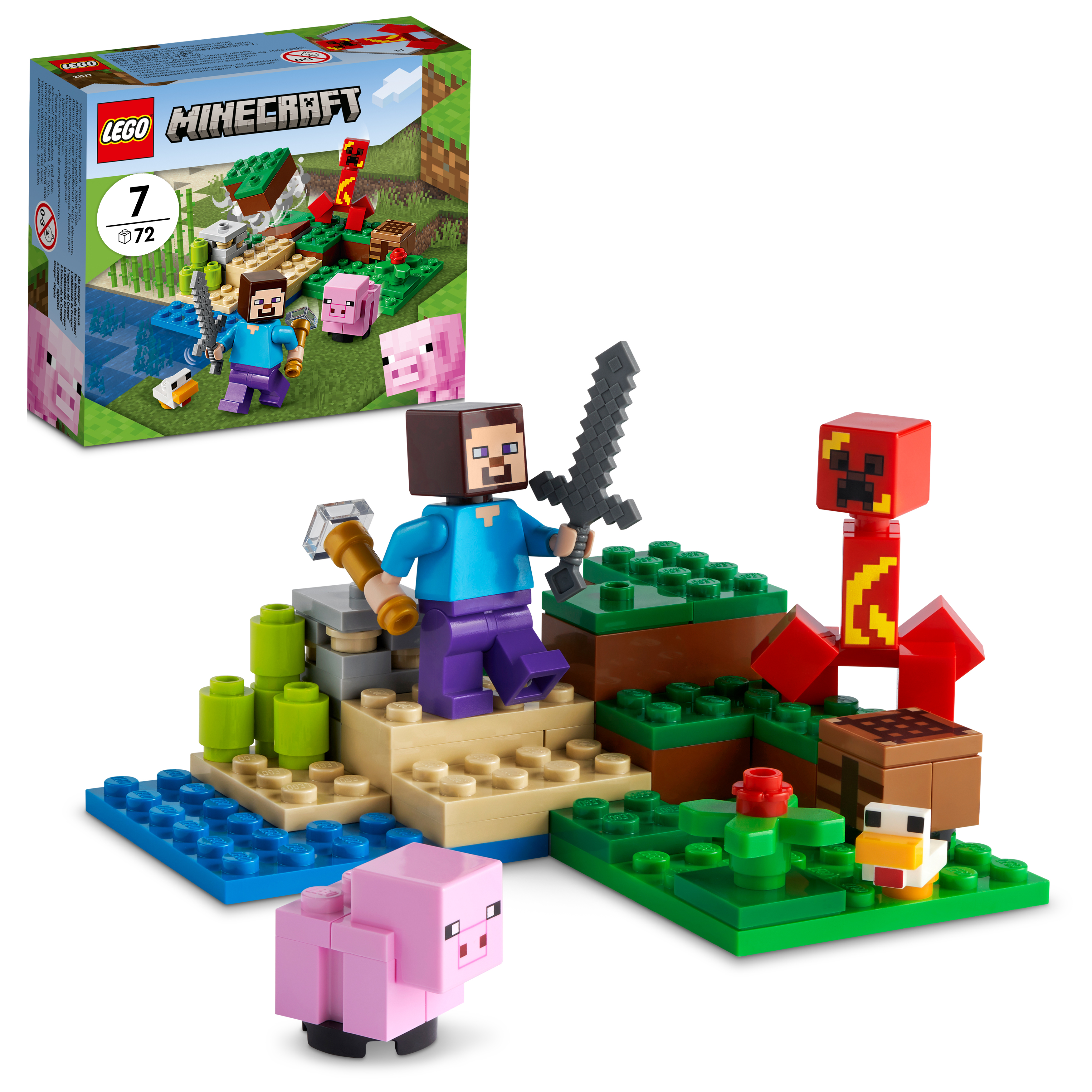 LEGO Minecraft™ Der Hinterhalt des Creeper 21177