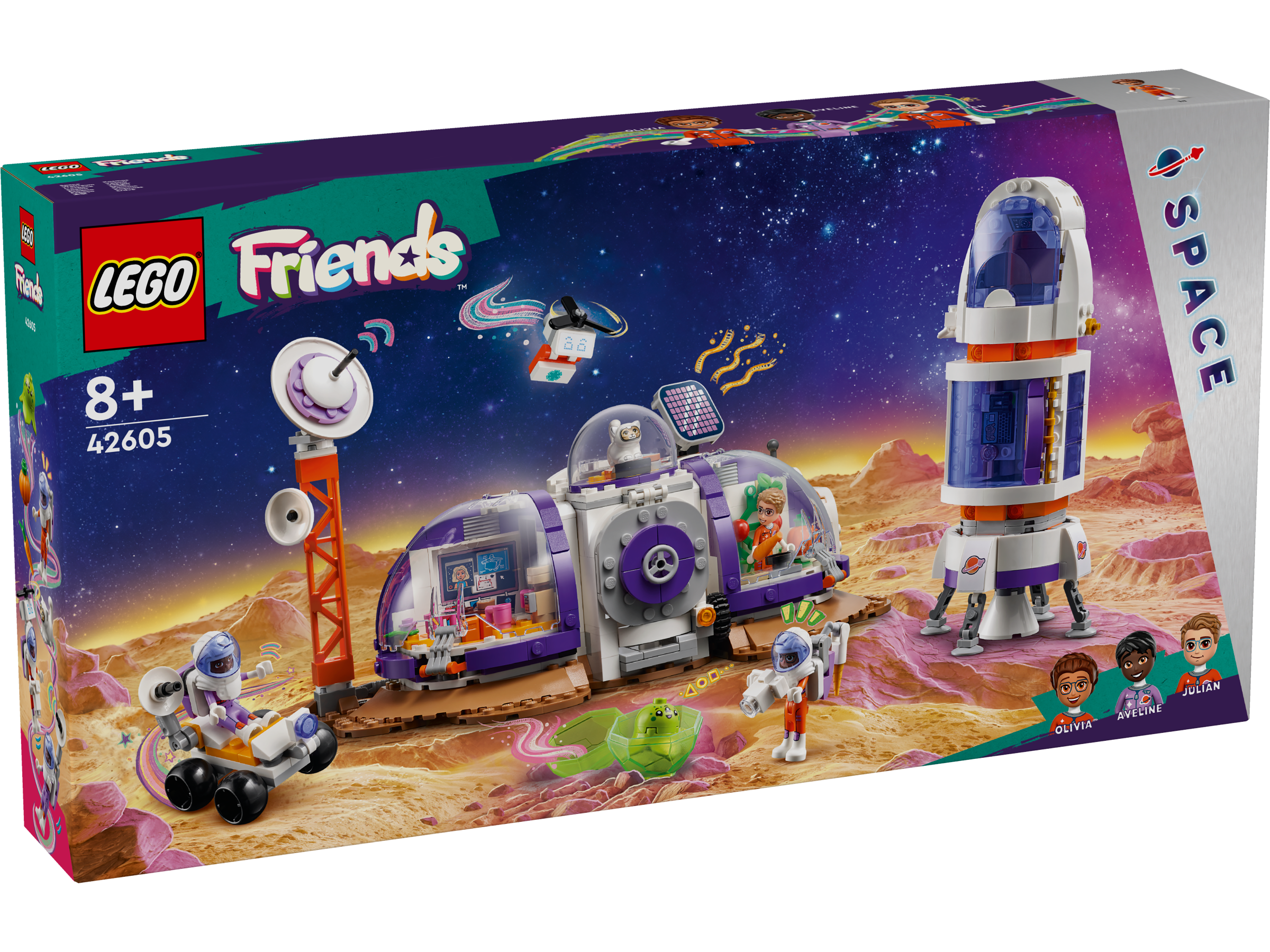 LEGO Friends Mars Raumbasis mit Rakete 42605