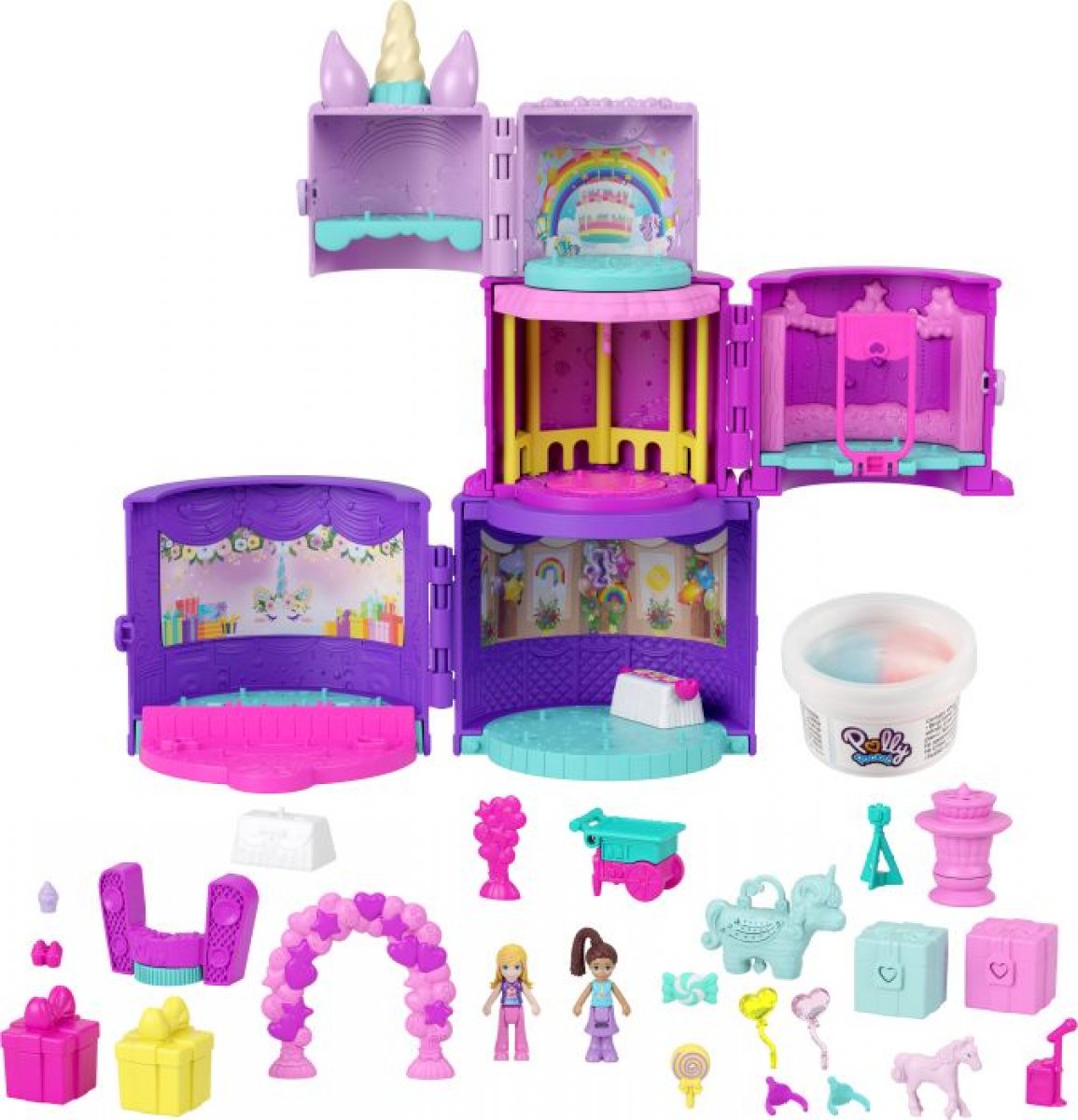 Polly Pocket Birthday Cake Window Box