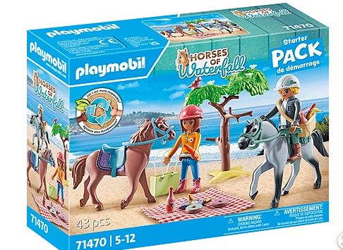 PLAYMOBIL Reitausflug an den Strand mit Amelia und Ben 71470