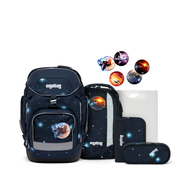 Ergobag Pack 6-tlg. Set KoBärnikus Galaxy Glow Edition