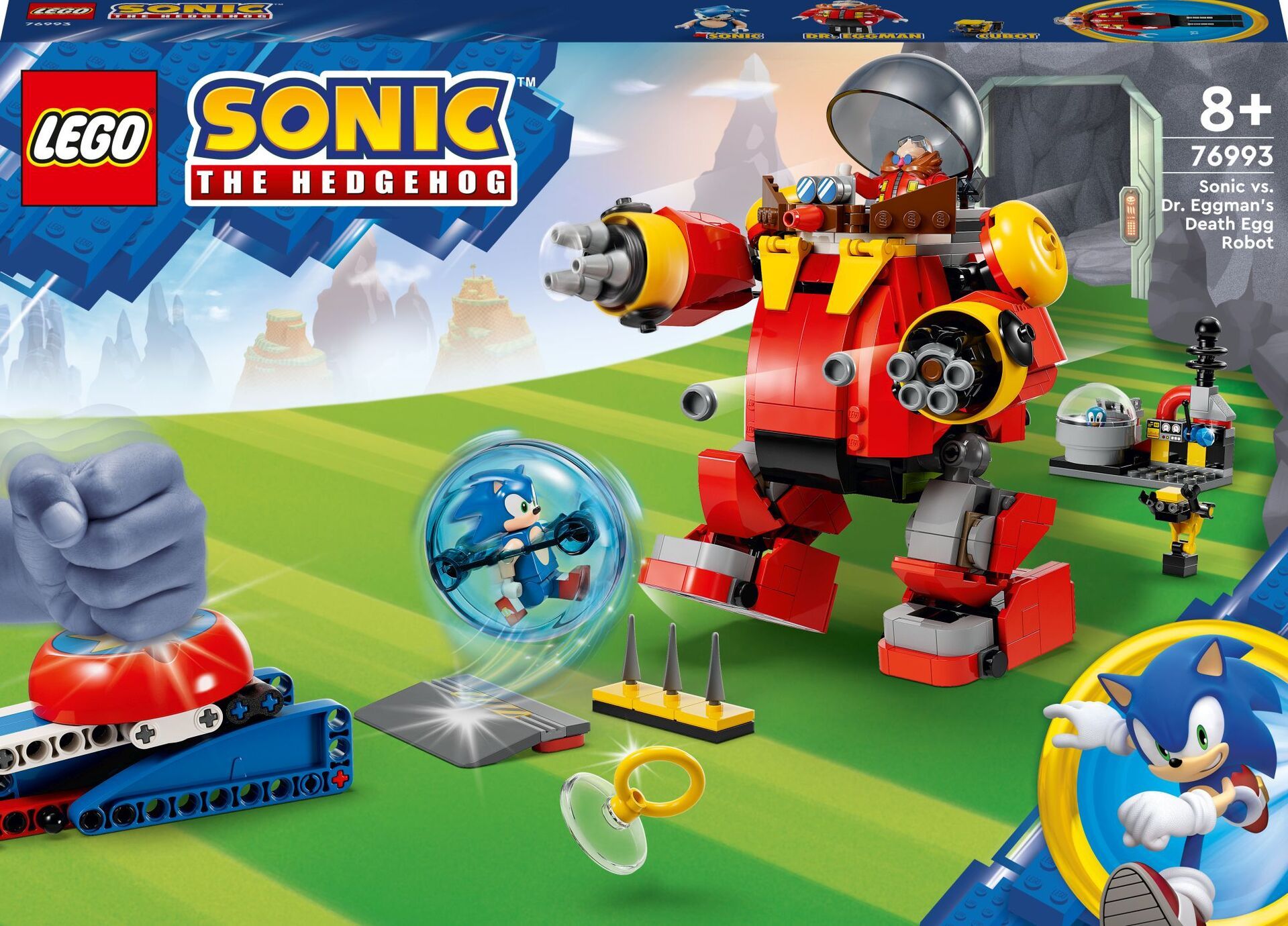 LEGO Sonic the Hedgehog™ Sonic vs. Dr. Eggmans Death Egg Robot 76993