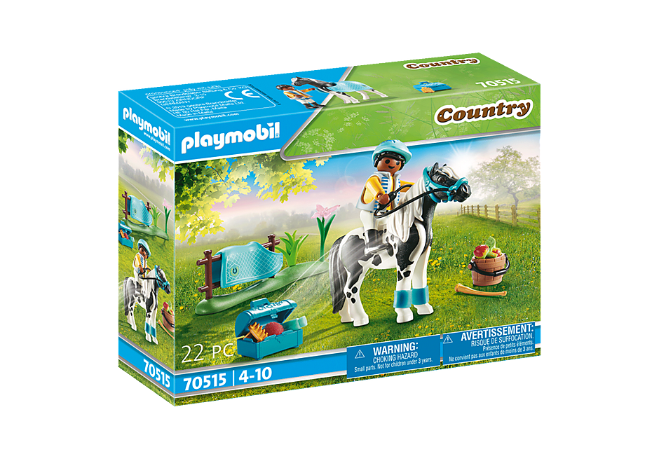 PLAYMOBIL Sammelpony Lewitzer  70515