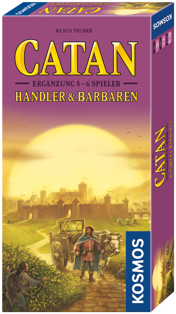 Catan Ergänzung 5-6 Spieler Händler & Barbaren