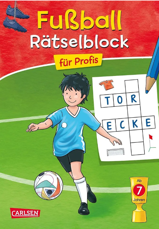 Rätselblock Fussball für Profis