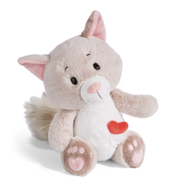 Nici Love Katze flauschig 25cm Schlenker