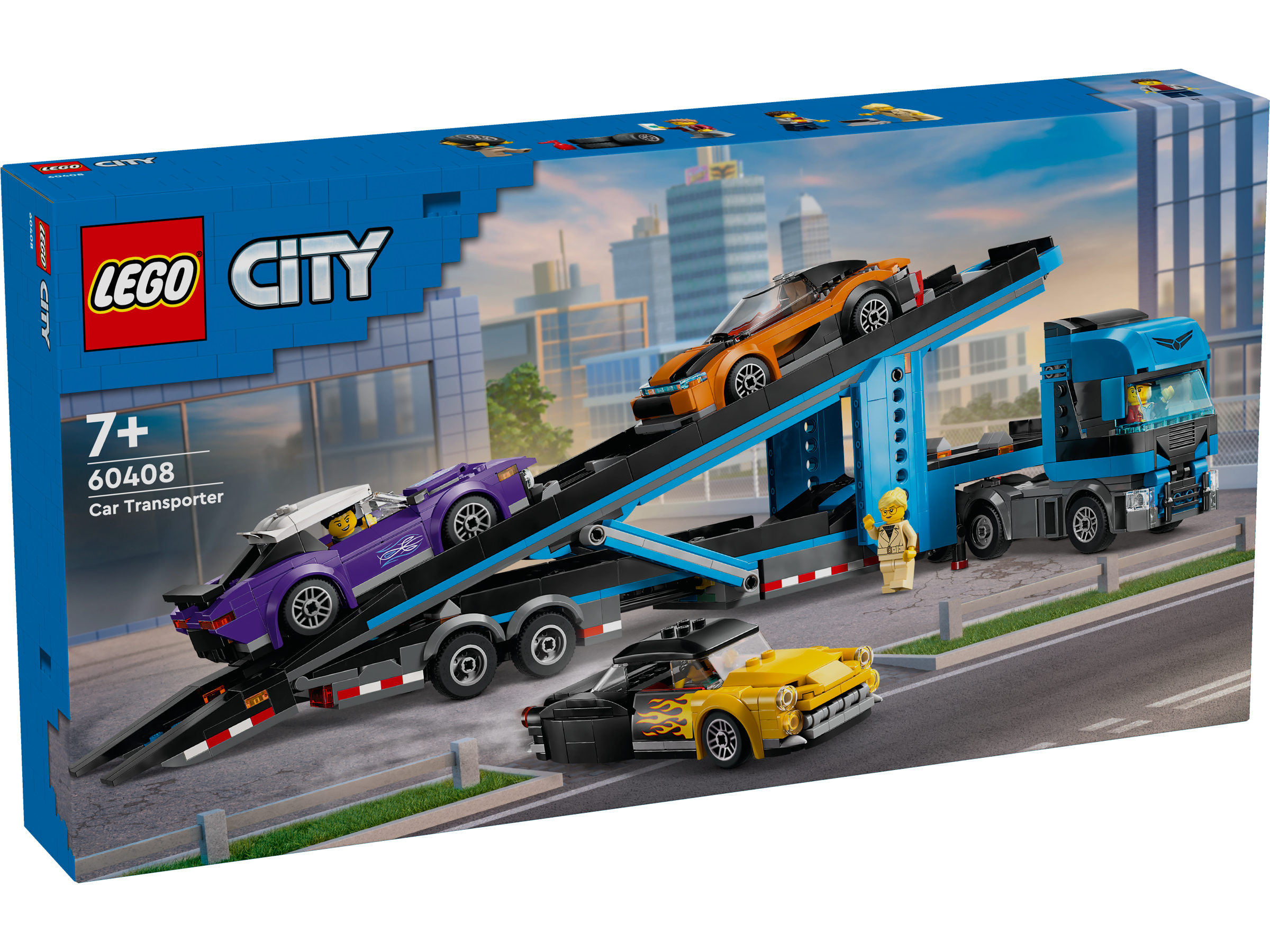 LEGO City Autotransporter mit Sportwagen 60408