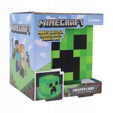 Minecraft Creeper Tischleuchte