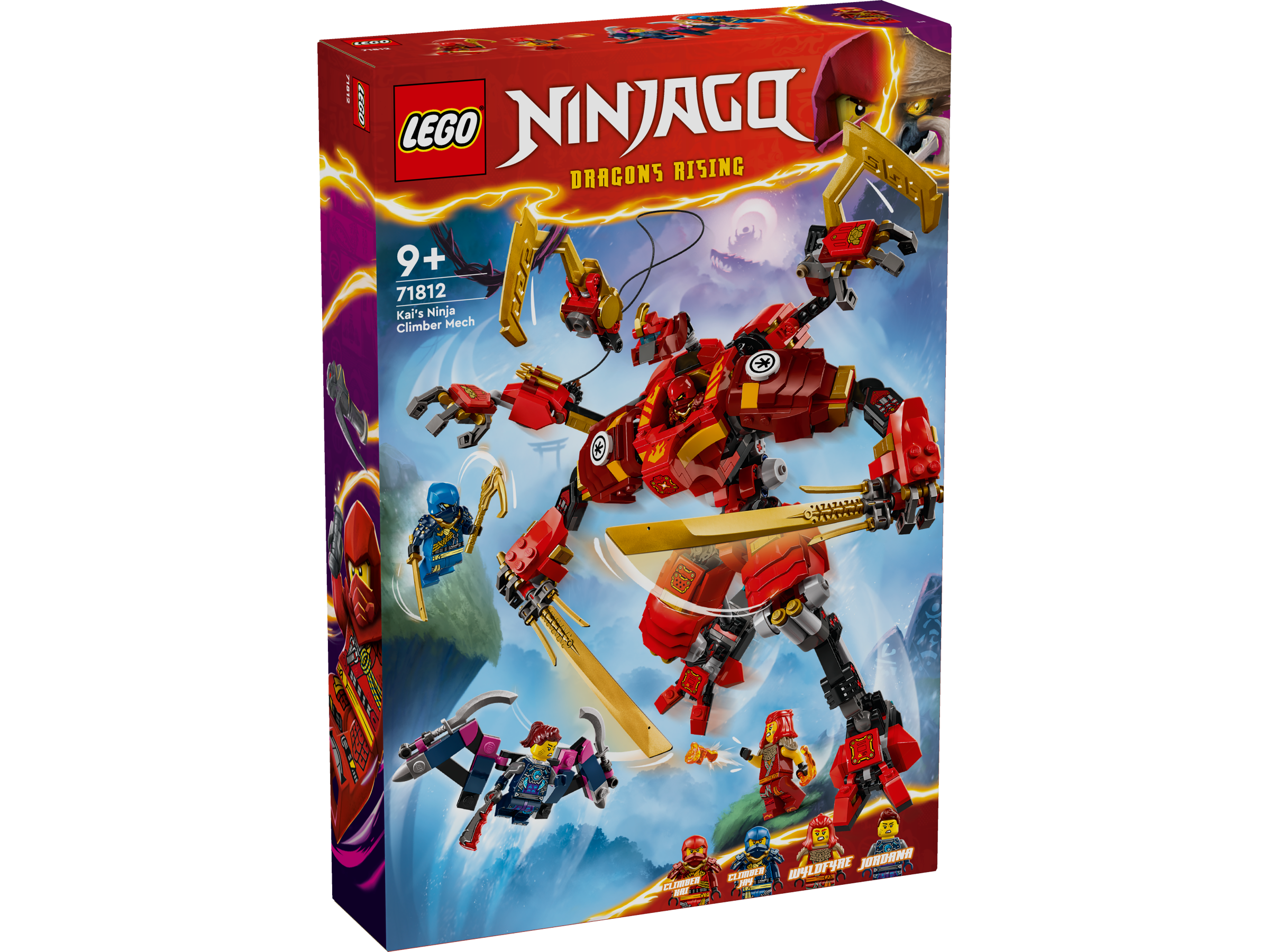 LEGO NINJAGO Kais Ninja-Kletter-Mech 71812