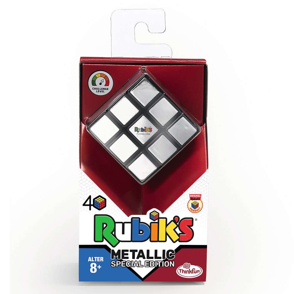 Rubiks Cube Metallic