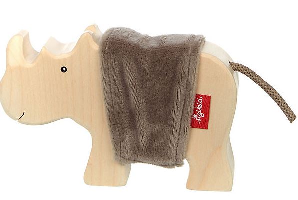 Holztier Nashorn Cudly Wudly