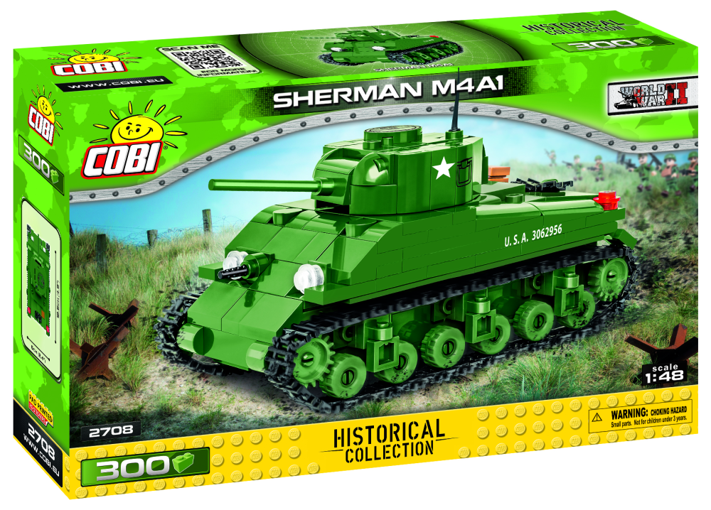 Sherman M4A1  300 Teile