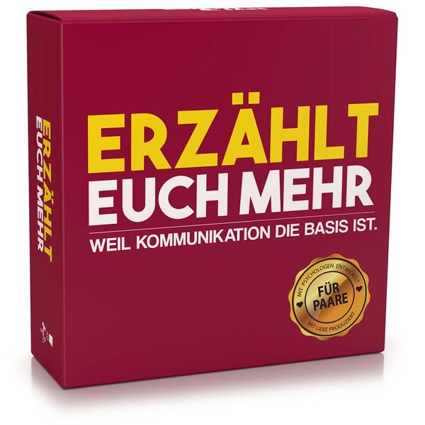 Erzählt euch mehr Paare Gesellschaftsspiel