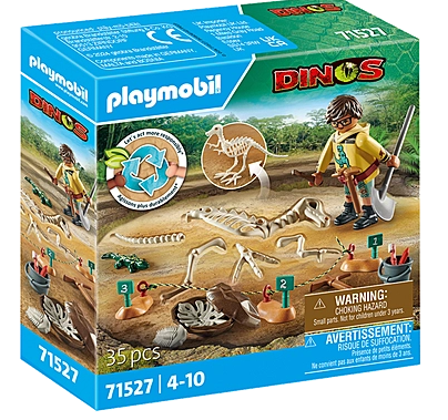 PLAYMOBIL Ausgrabungsstätte mit Dino-Skelett 71527