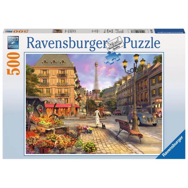 Puzzle 500 Spaziergang durch Paris 14.683