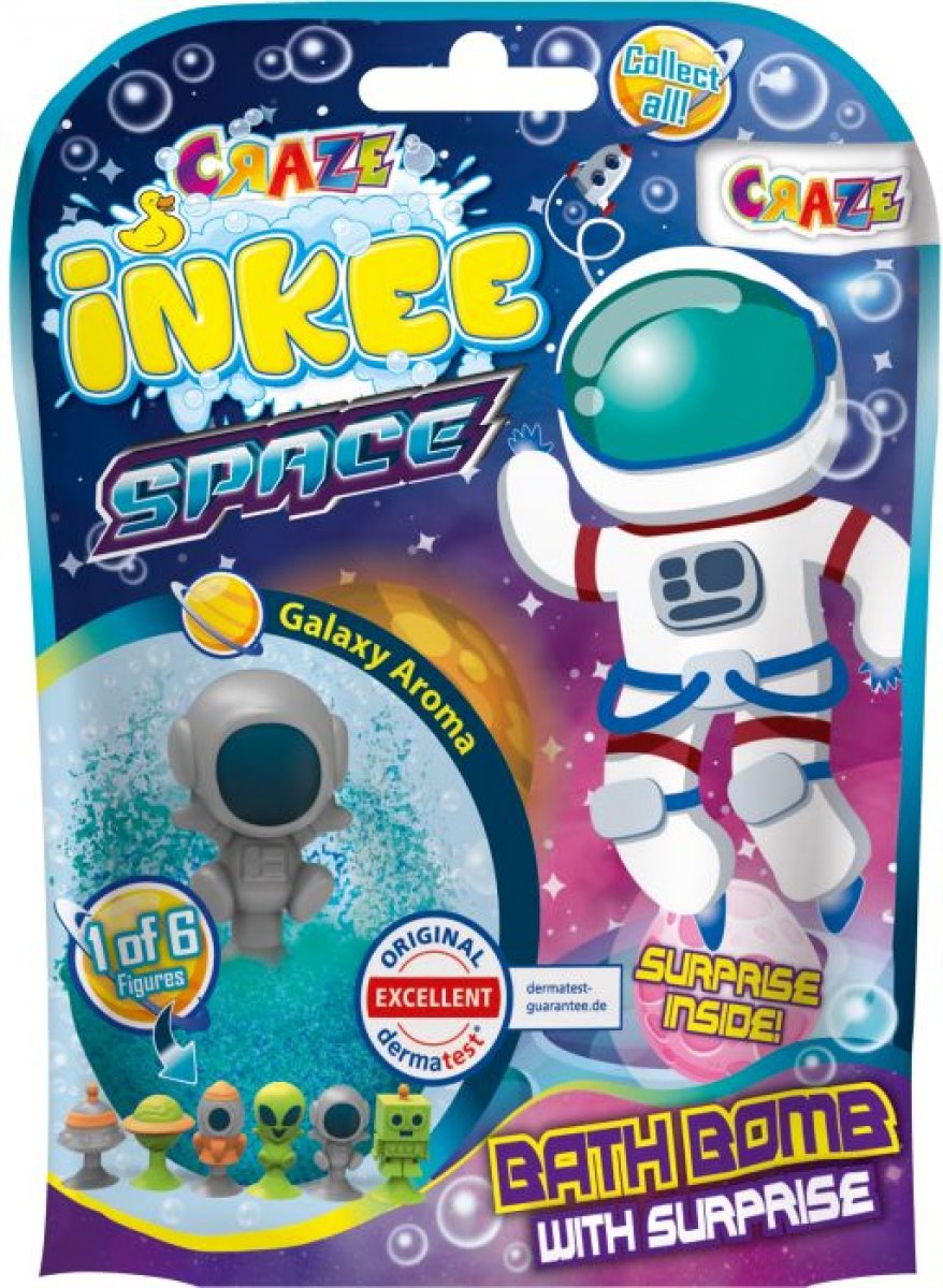 INKEE - Foilbag Surprise Bath Bomb-Space