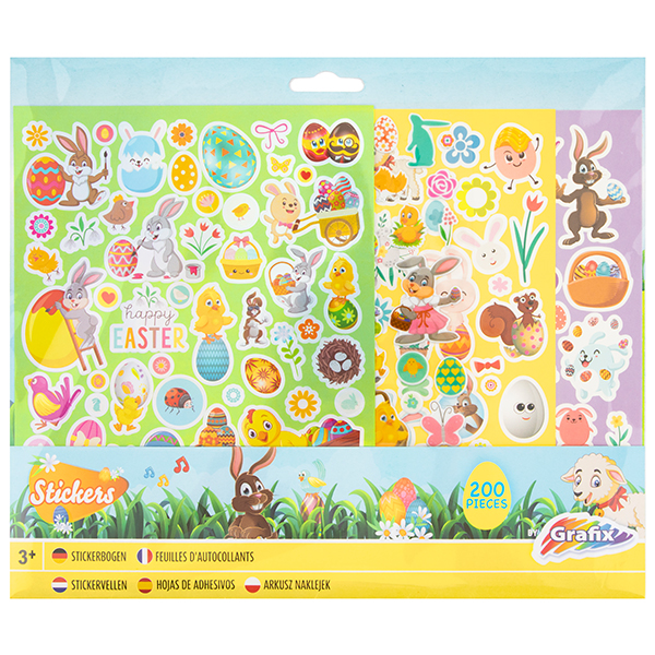 Ostern Stickerbogen-Set