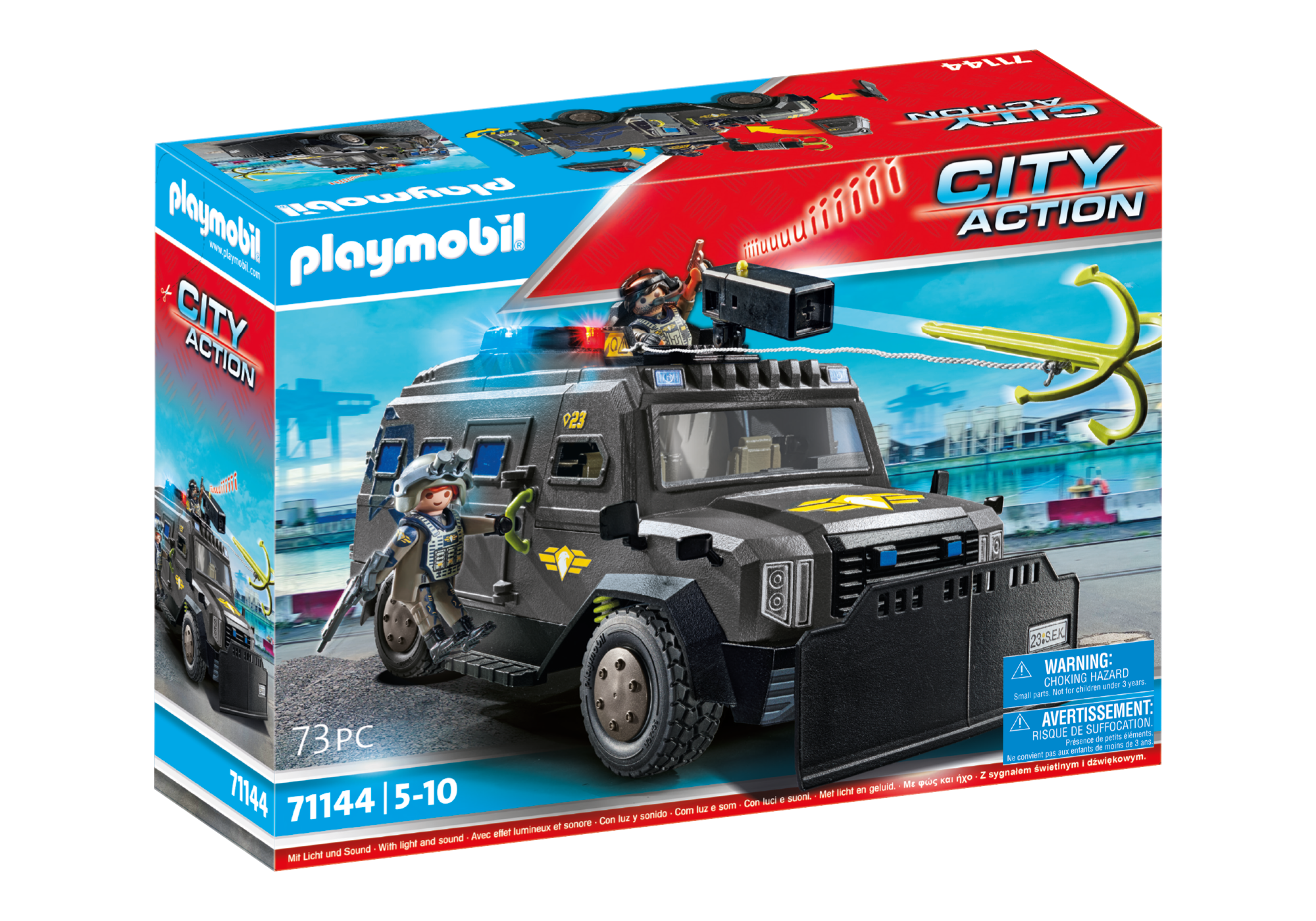 PLAYMOBIL City Life SWAT-Geländefahrzeug 71144