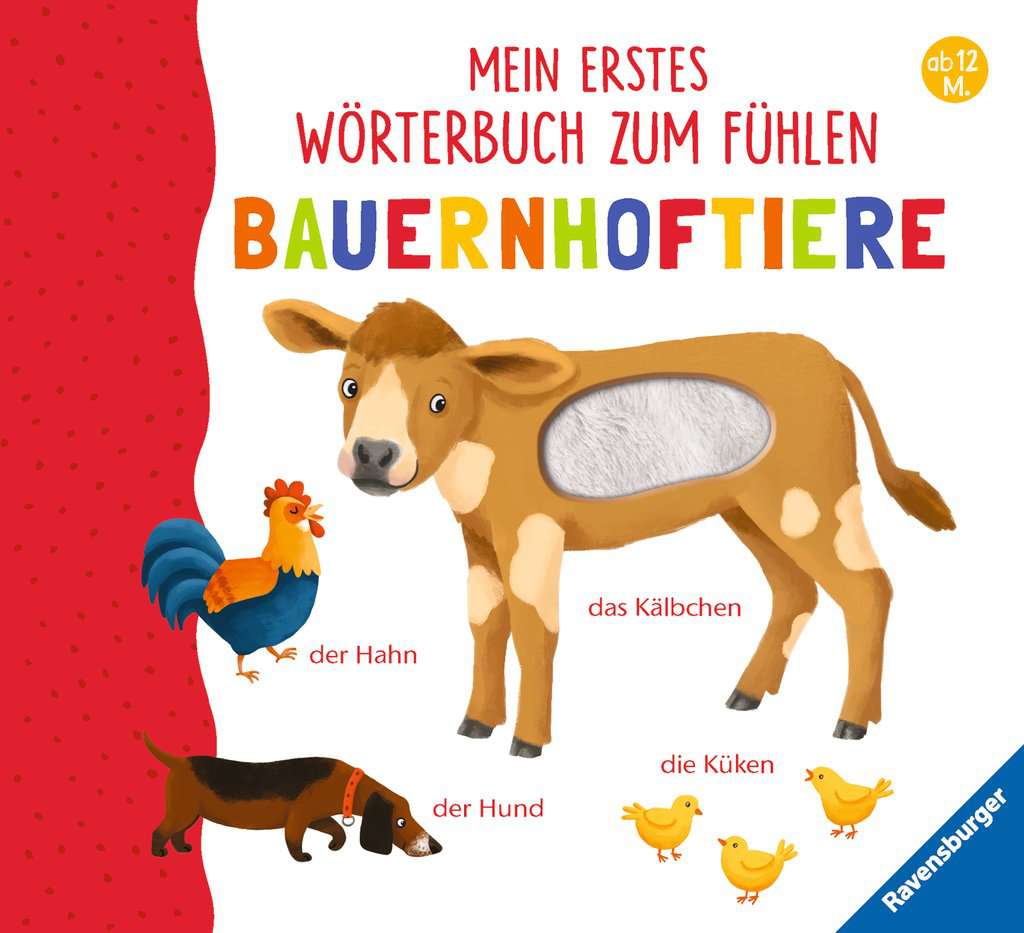 Mein erstes Wörterbuch zum Fühlen: Bauernhoftiere 43.796