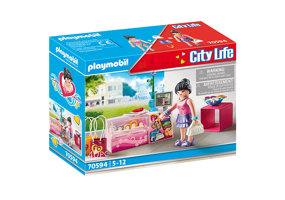 PLAYMOBIL City Life Fashion Accessoires 70594