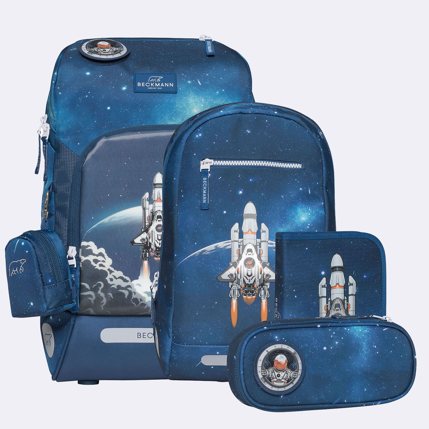 Beckmann Rucksack-Set Air FLX Space Mission