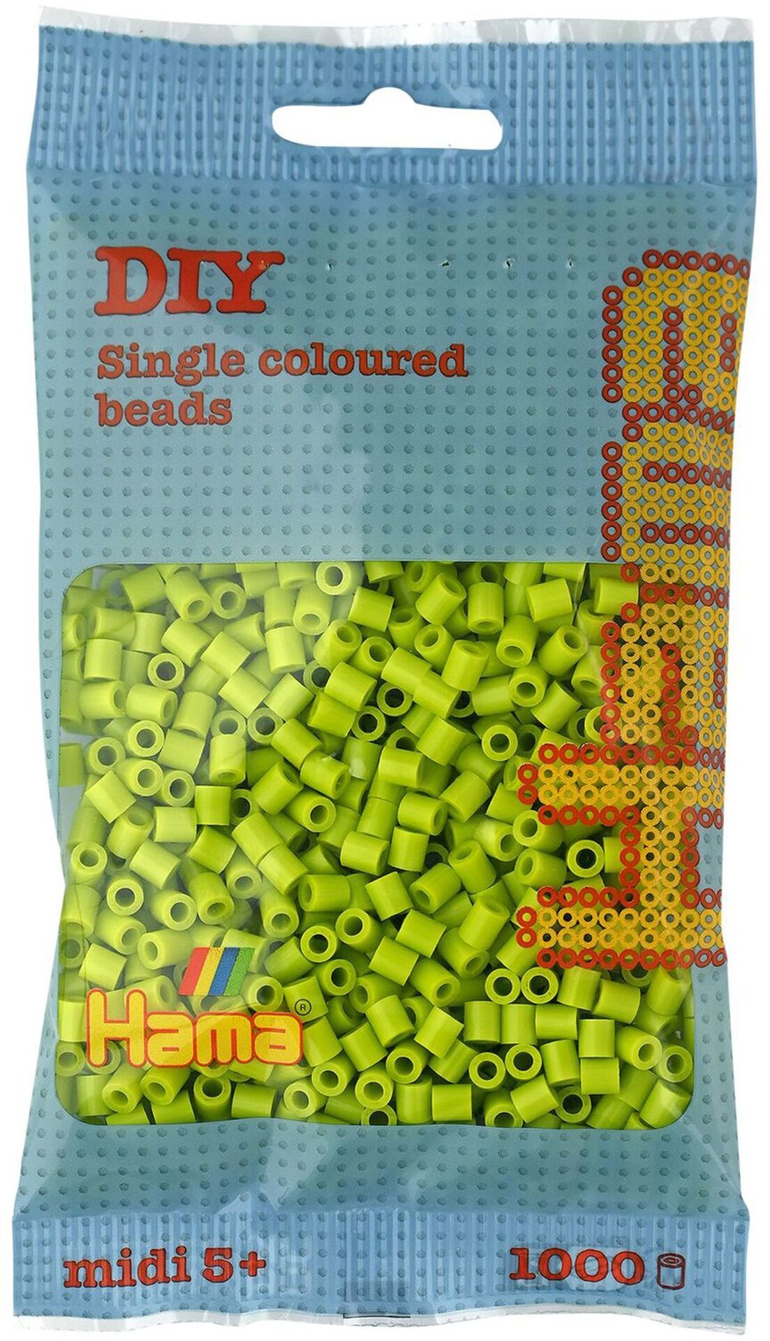 HAMA Beutel Lime 1000 Perlen