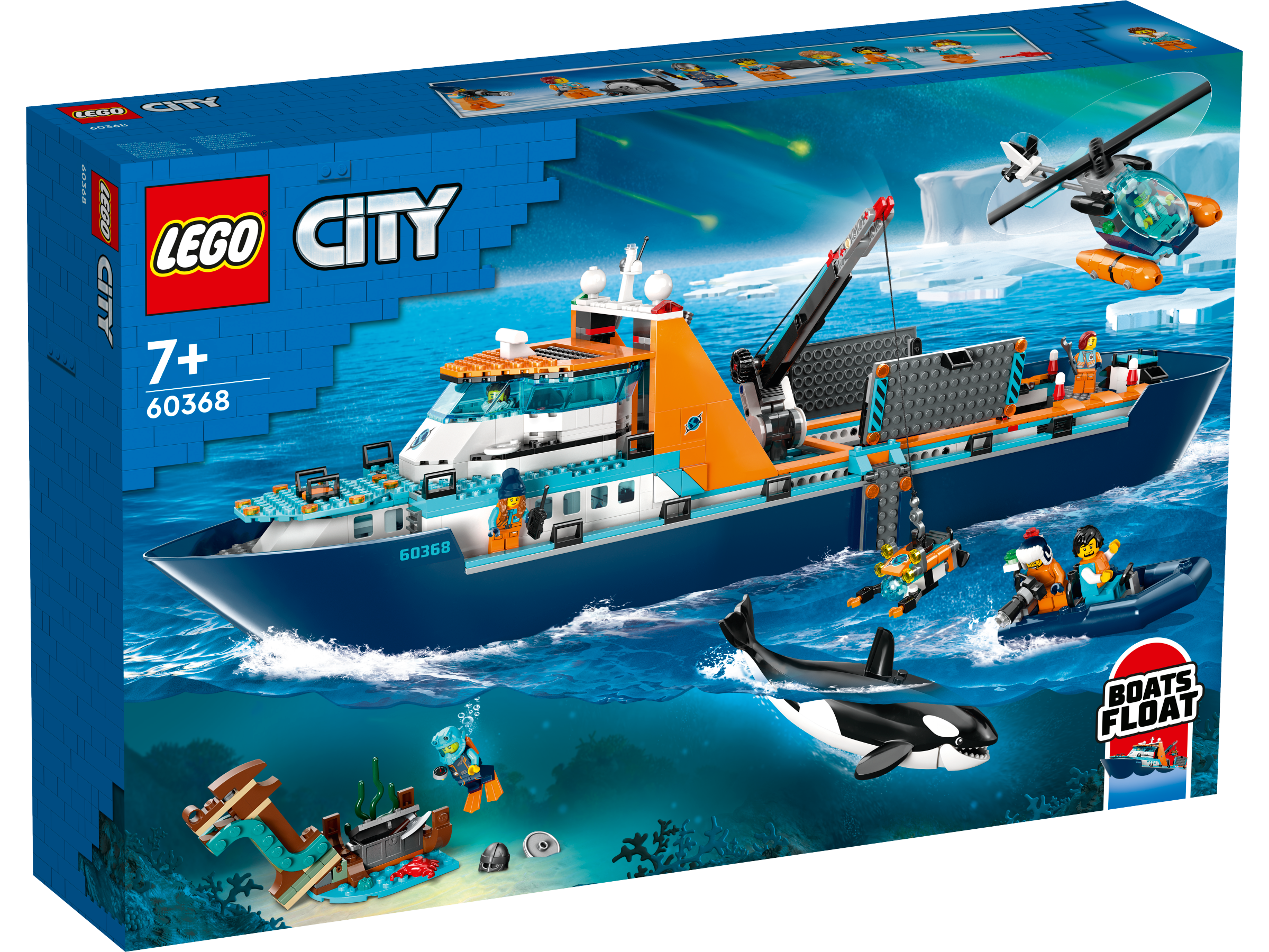 LEGO Arktis Forschungsschiff 60368