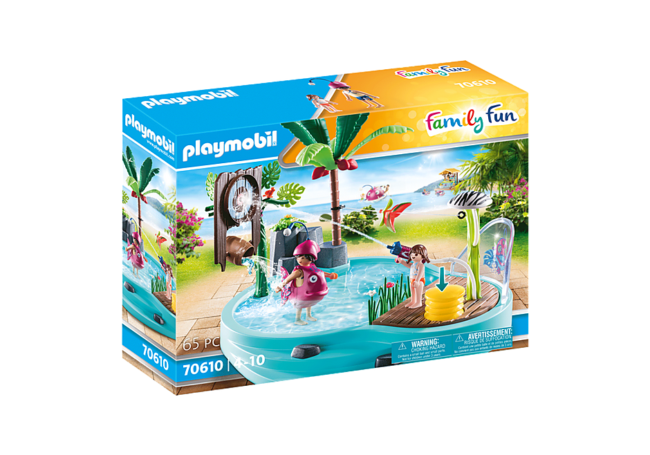 PLAYMOBIL Spassbecken mit Wasserspritze 70610