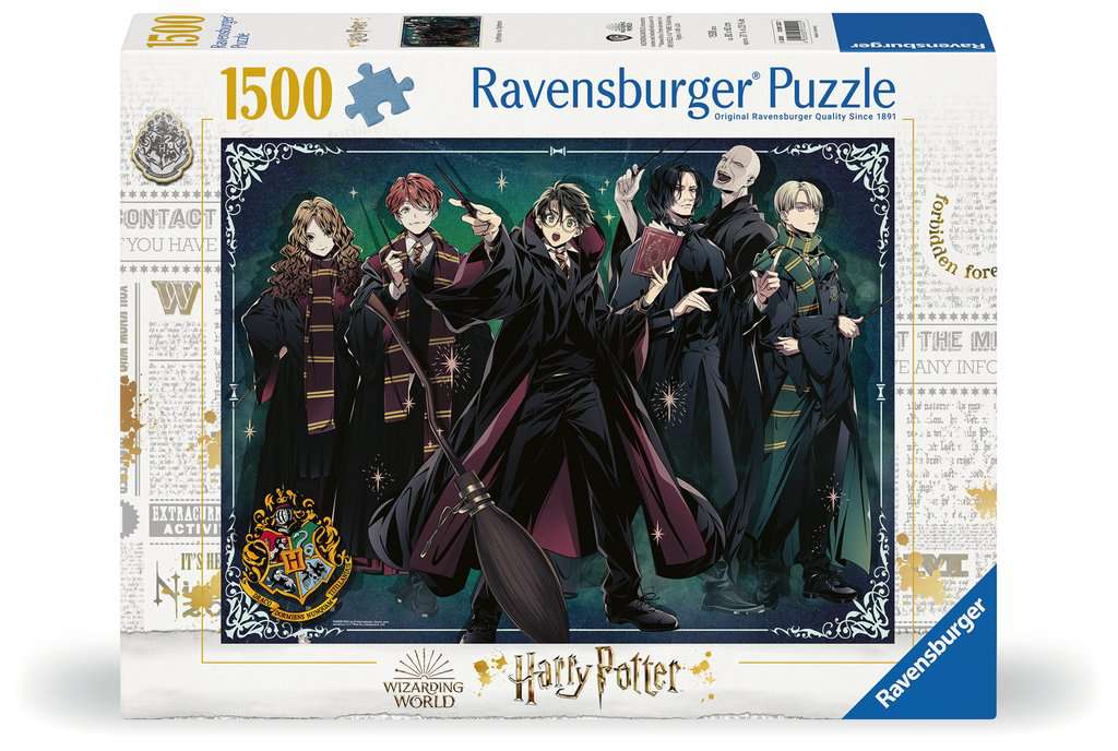 Ravensburger Puzzle 1500 Teile Harry Potter Gryffindor vs. Slytherin 01.222