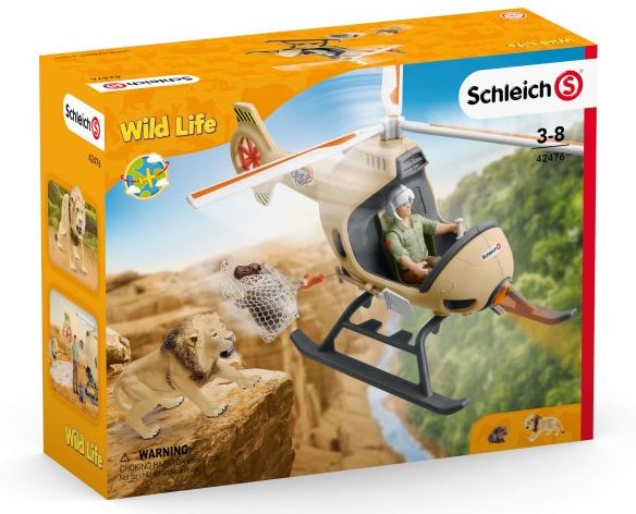 Schleich Helikopter Tierrettung 42476