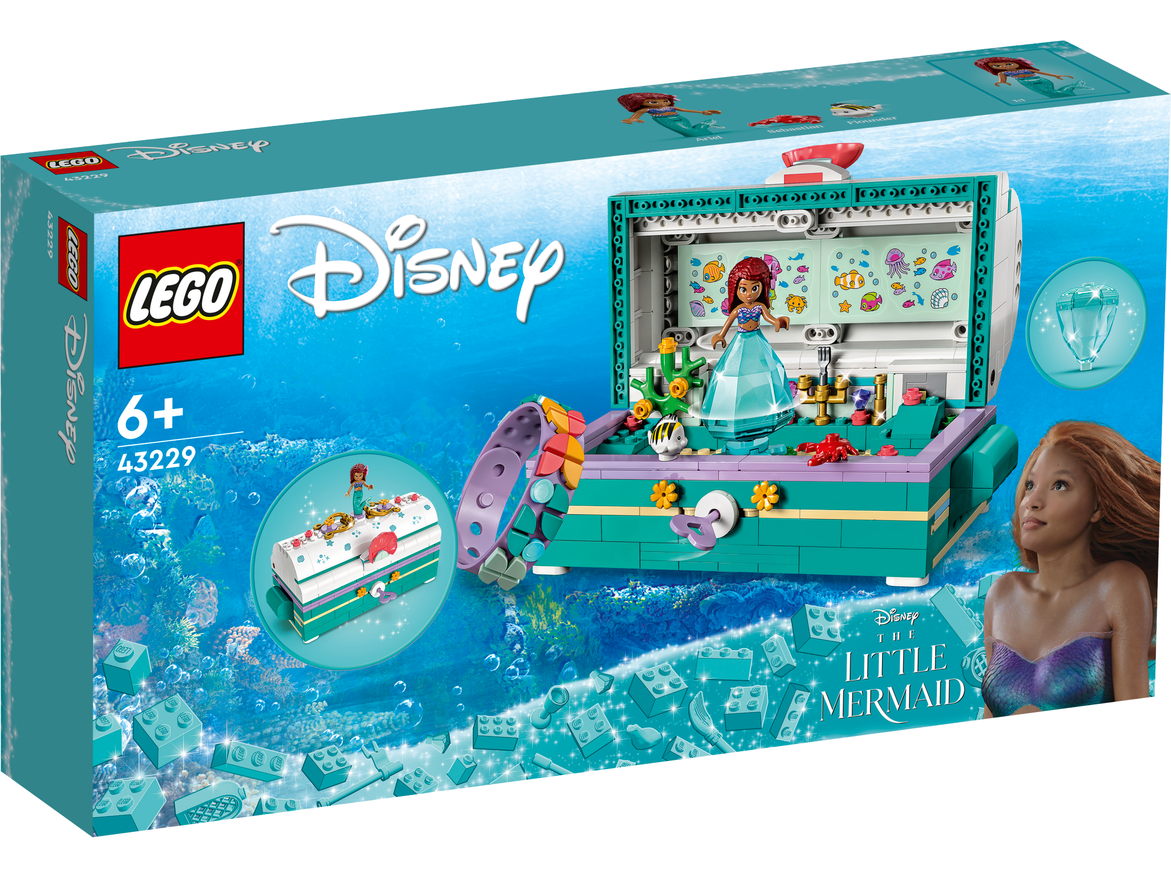 LEGO Disney Arielles Schatztruhe 43229