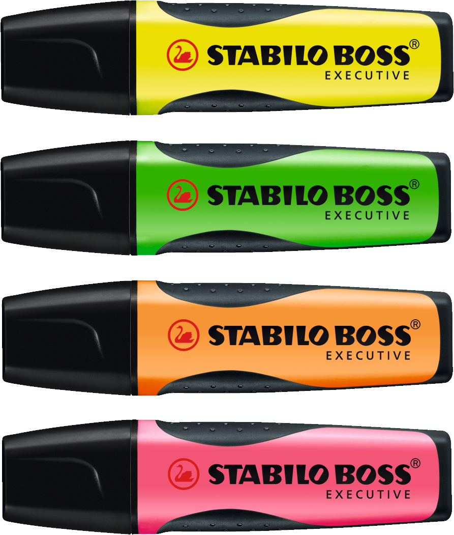 Stabilo BOSS EXECUTIVE 4er Etui