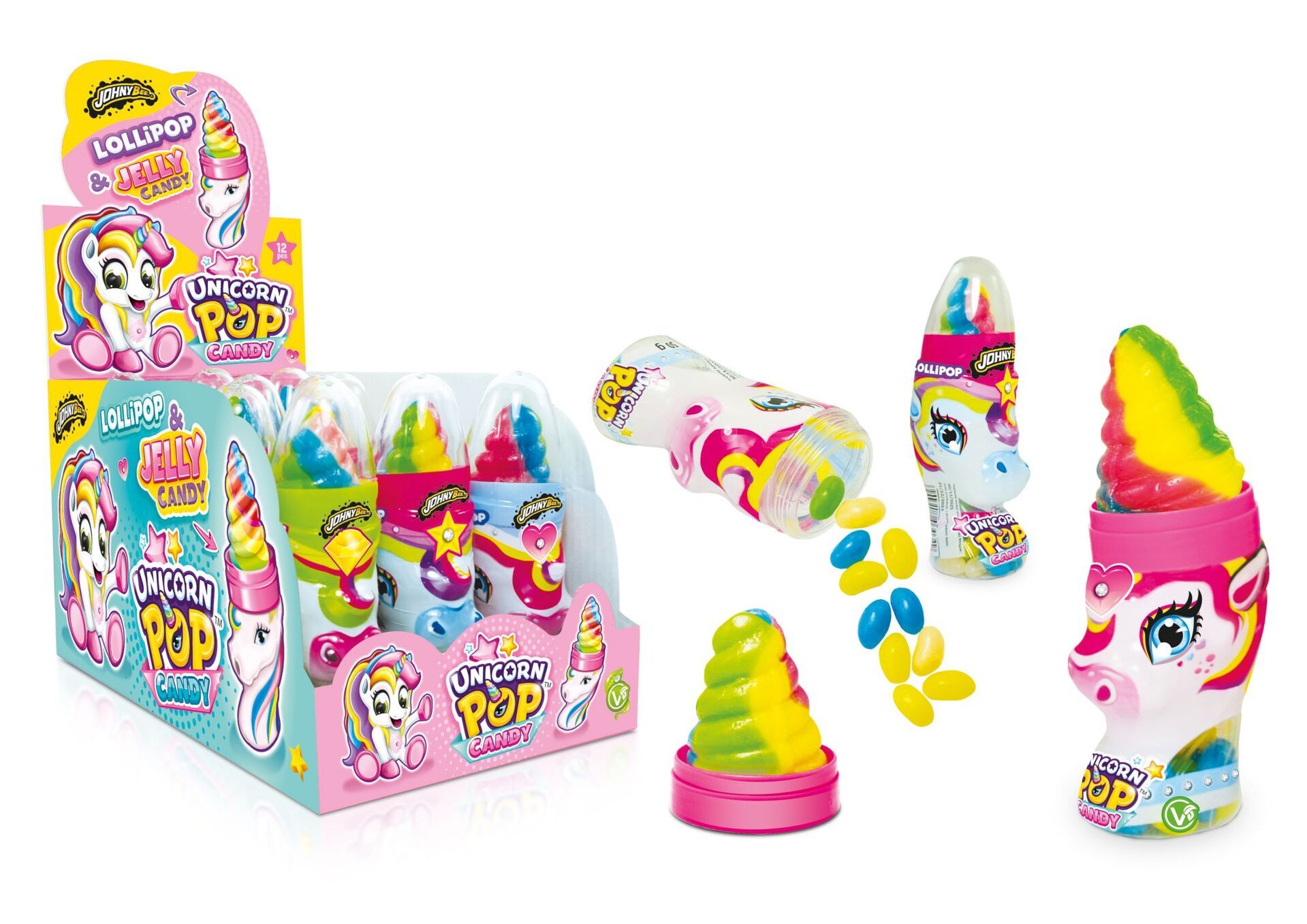 Johny Bee Unicorn Pop Candy