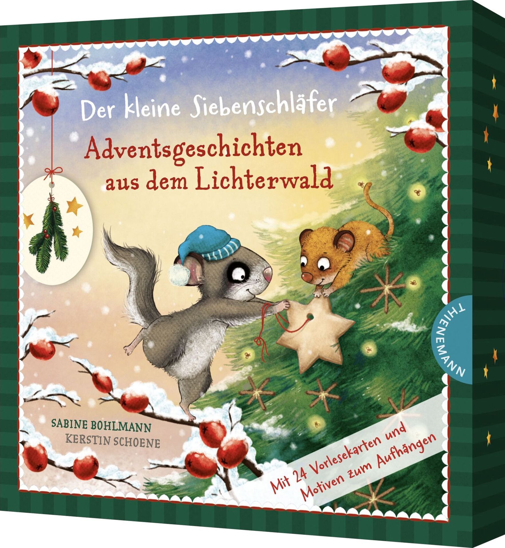 Adventskalender: Der kleine Siebenschläfer 24 Vorlesekarten