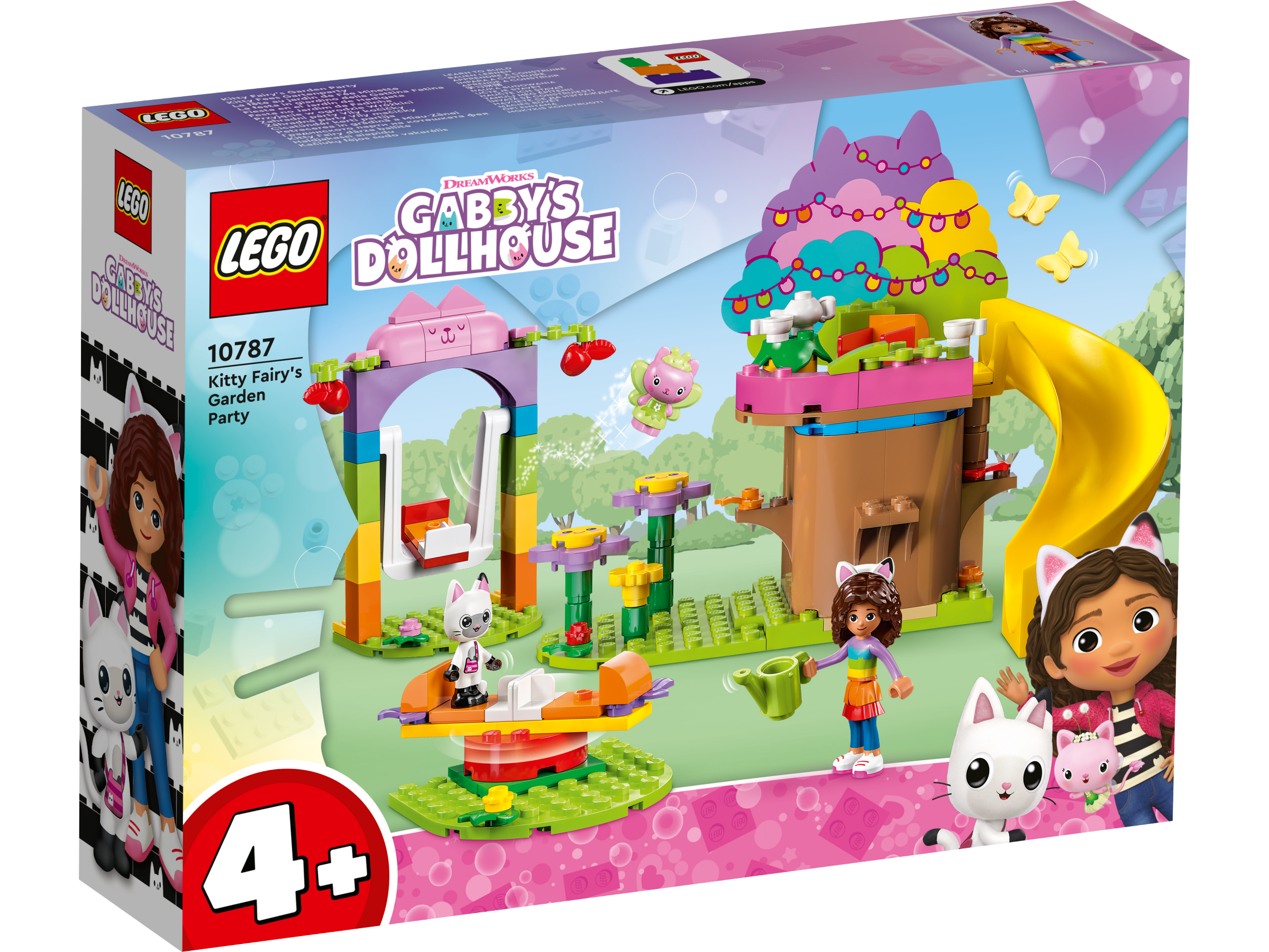 LEGO Gabby's Dollhouse Kitty Fees Gartenparty 10787