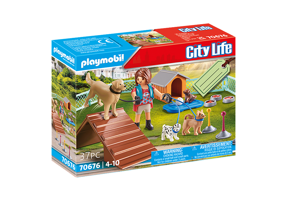 PLAYMOBIL  Geschenkset Hundetrainerin 70676