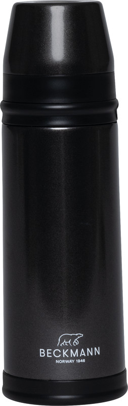 Beckmann Thermoflasche 400ml schwarz