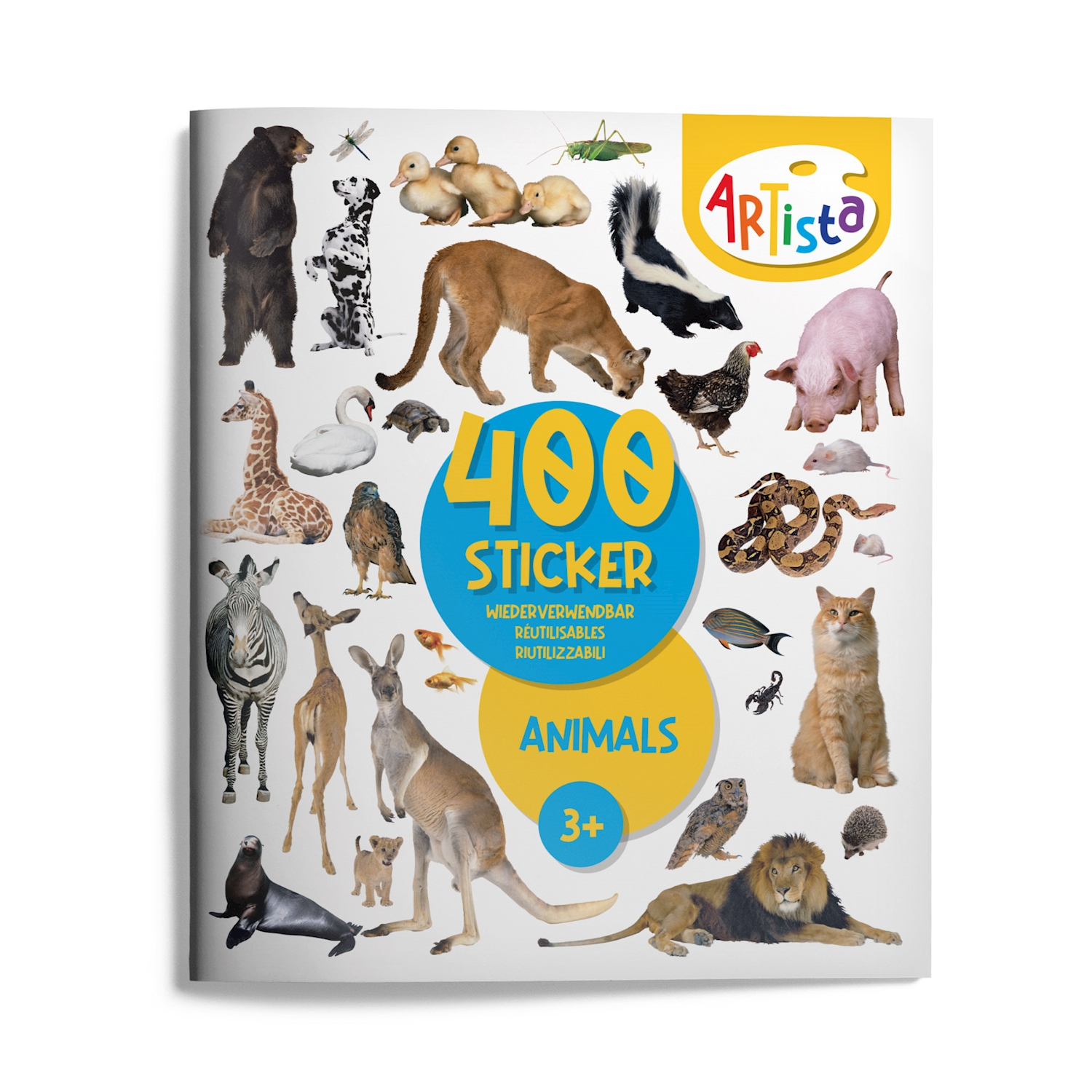 Stickerbuch Tiere