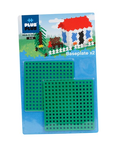 Tube Baseplate green 2 pcs