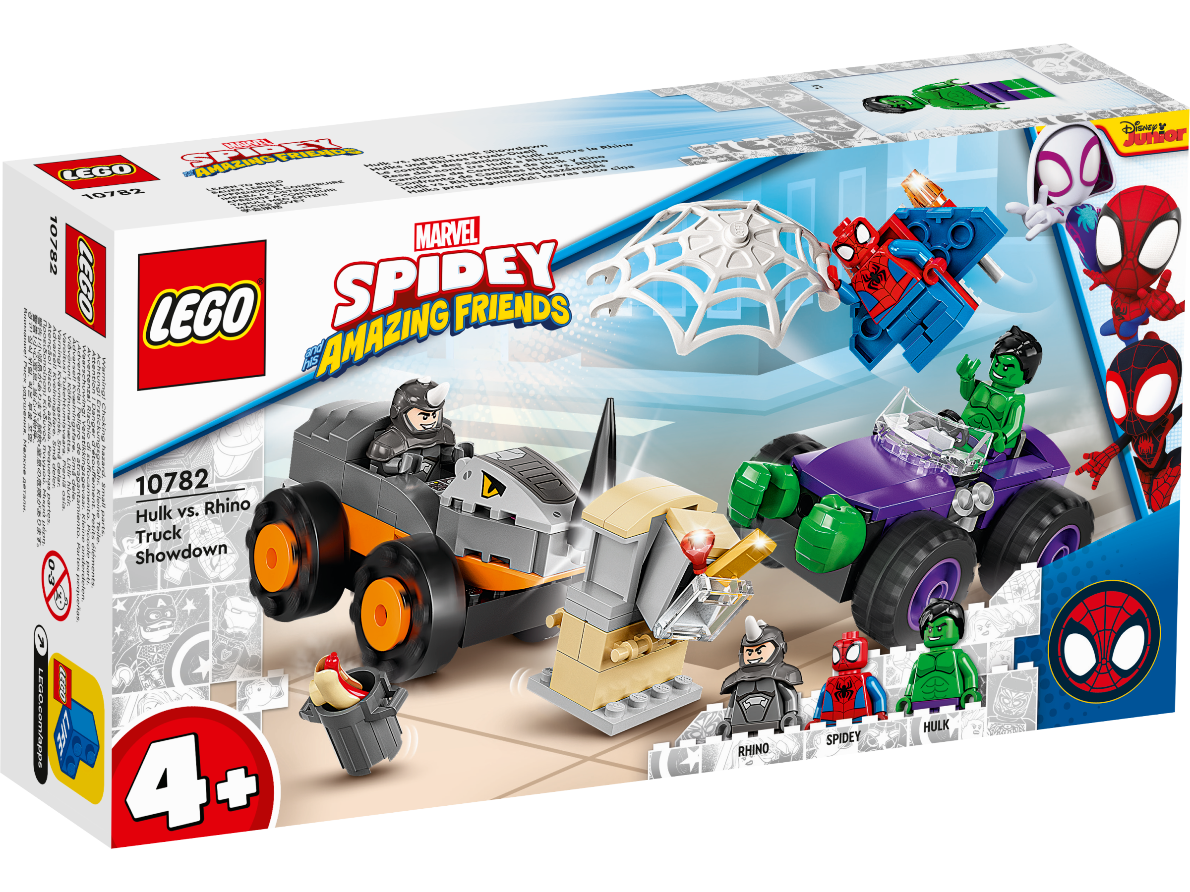 LEGO Spideys Hulks und Rhinos Truck-Duell 10782