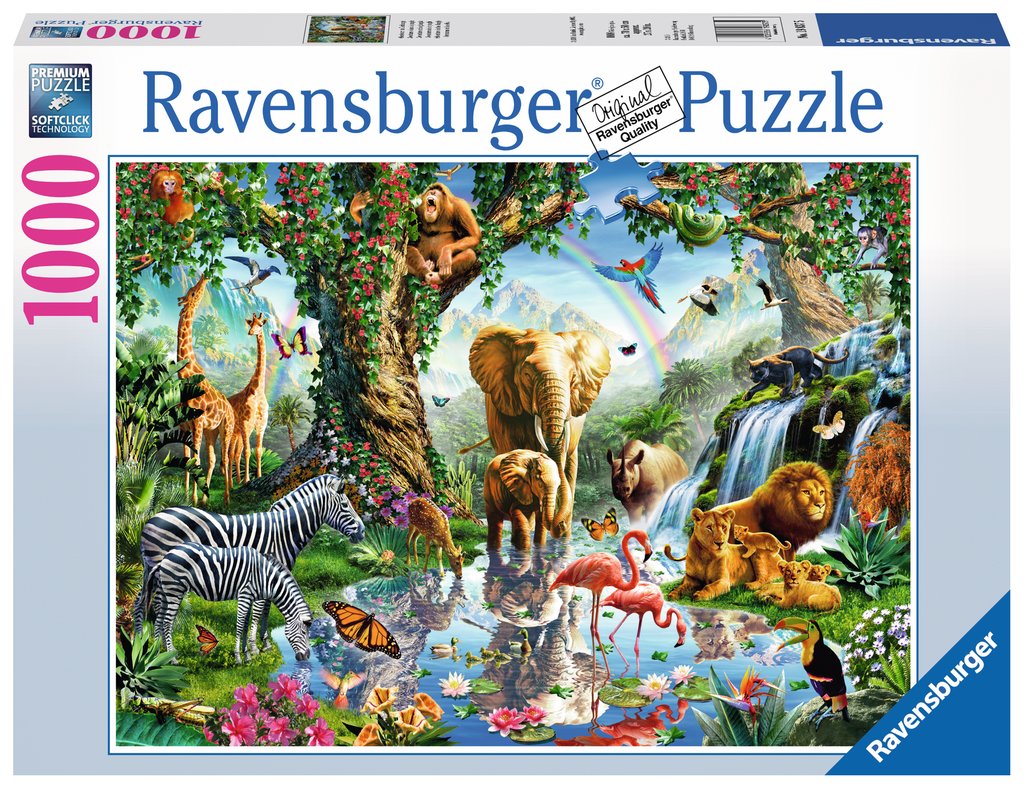 Puzzle 1000 Teile Abenteuer im Dschungel 19.837