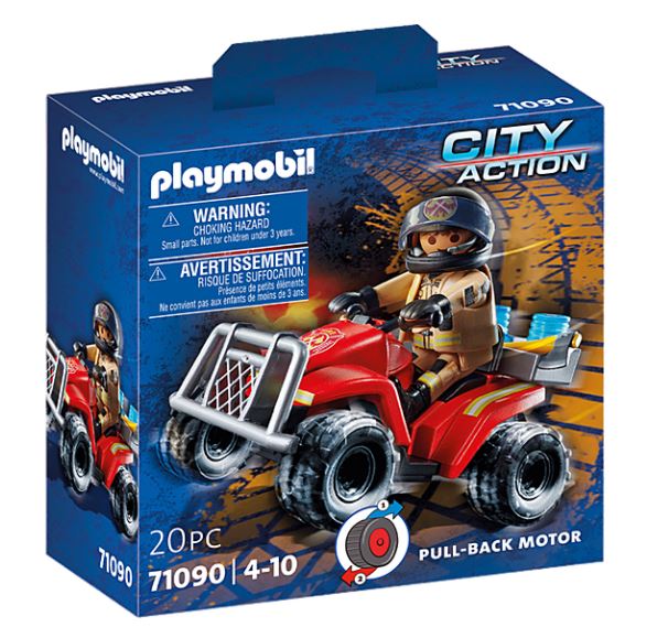 PLAYMOBIL City Action Feuerwehr-Speed Quad  71090