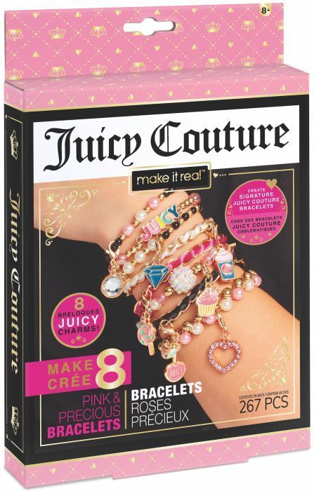 Make it real  Juicy Couture Schmuckset Glam Pink