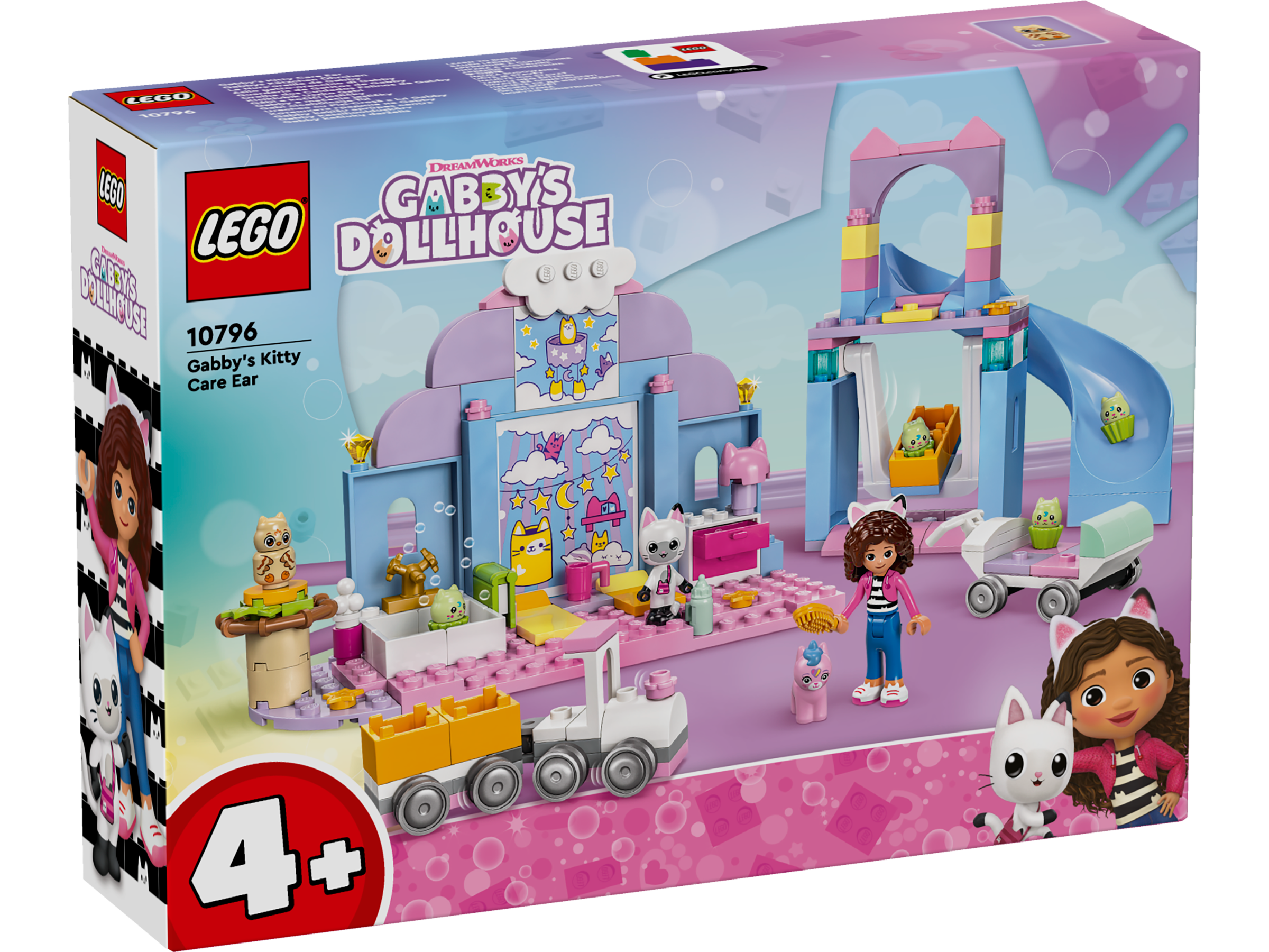 LEGO Gabby's Dollhouse Bastelspass mit Baby Box 10795