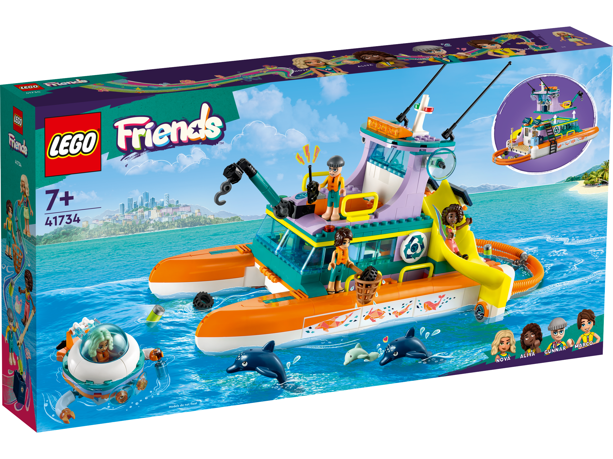 LEGO Friends Seerettungsboot 41734