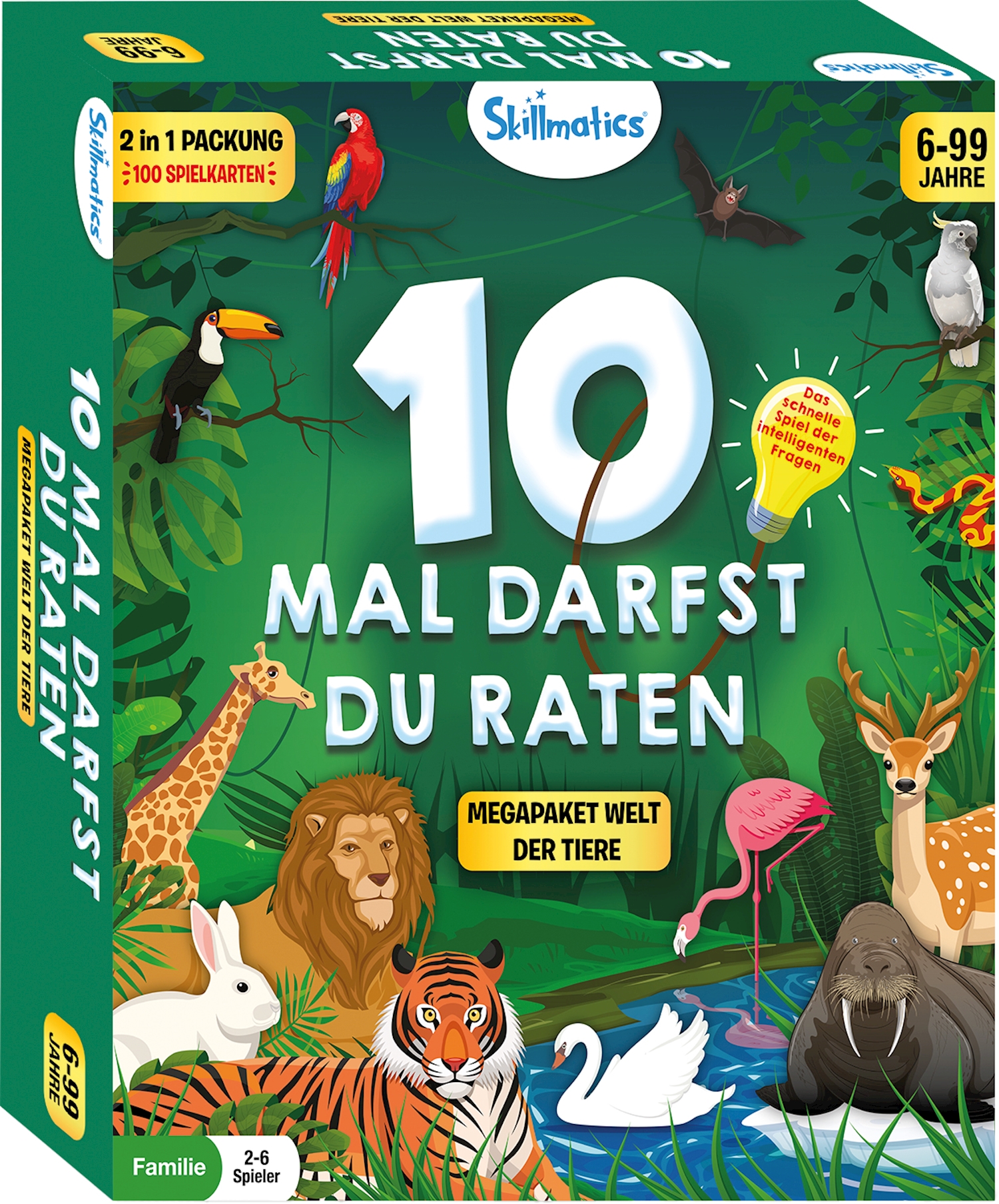 10 Mal raten Megaset Tiere, Fragespiel