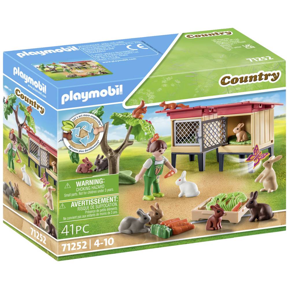 PLAYMOBIL Kaninchenstall 71252