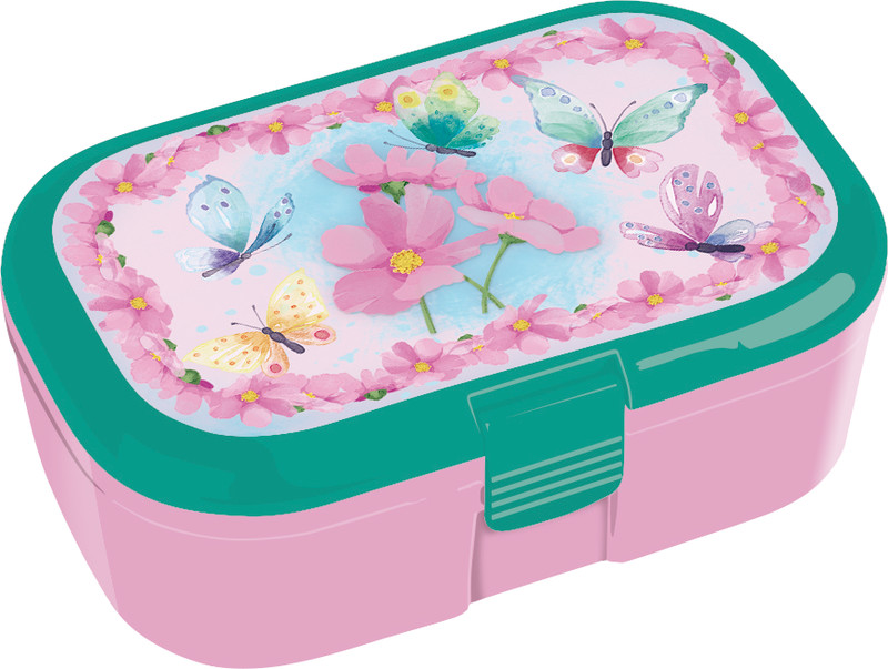 Lunchbox Butterflies mit Obstfach