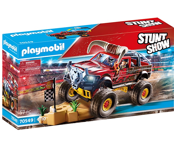 PLAYMOBIL  Stuntshow Monster Truck Horned 70549