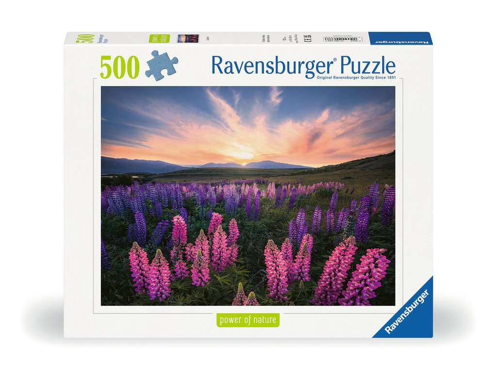 Puzzle 500 Teile Lupinen 00.688